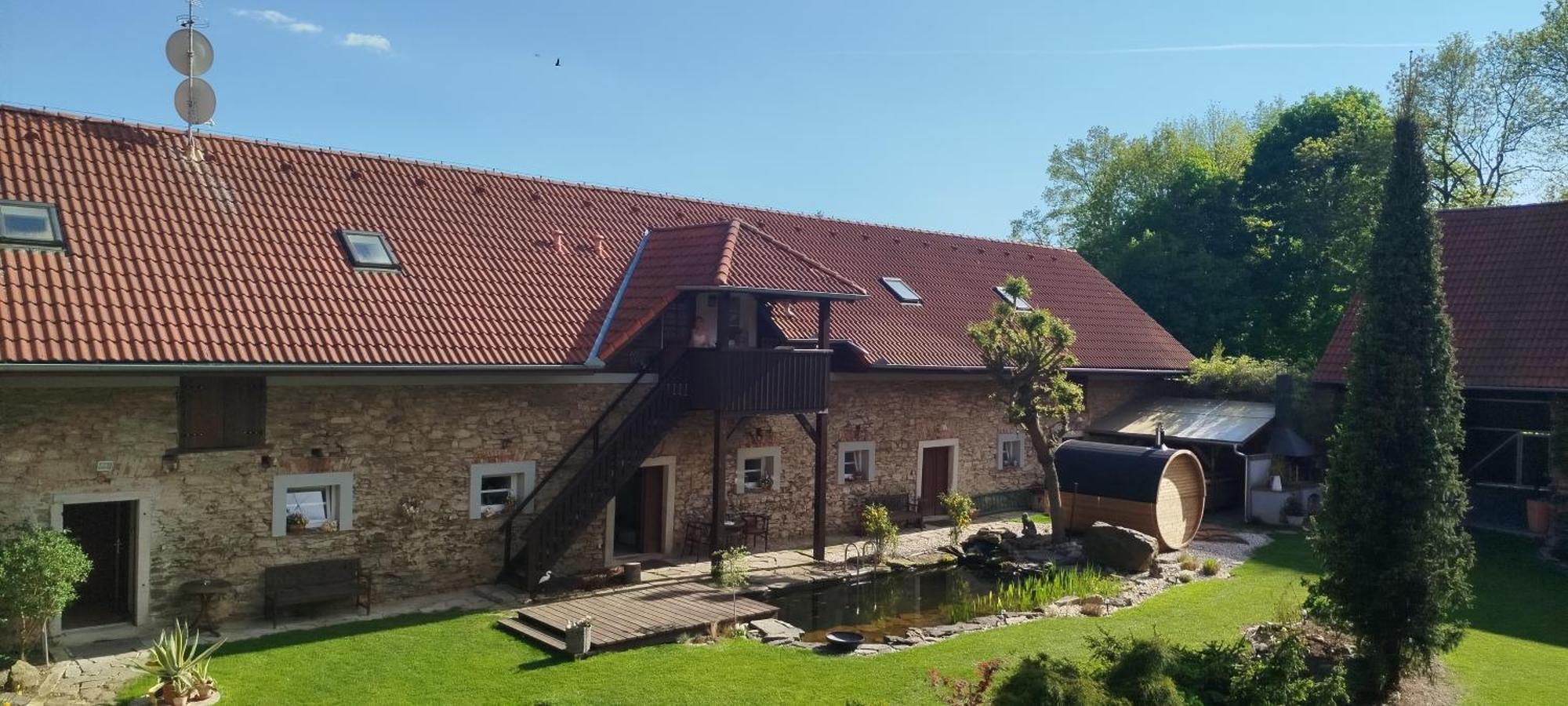 Statek Kloubek Appartement Chabičovice Buitenkant foto